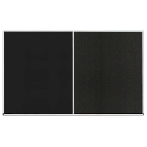 Enclosed Corkboard, 1 Door, 24"x36", 4" Fra